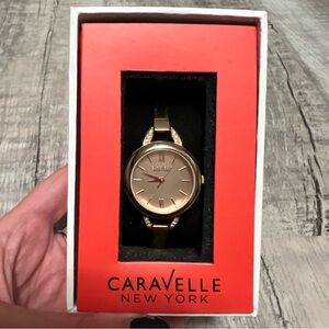 Caravelle New York Rose Gold Watch